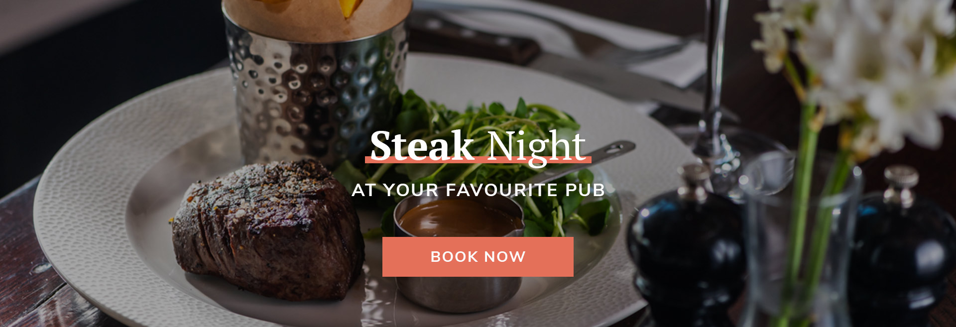 Steak Night at The Crown & Sceptre